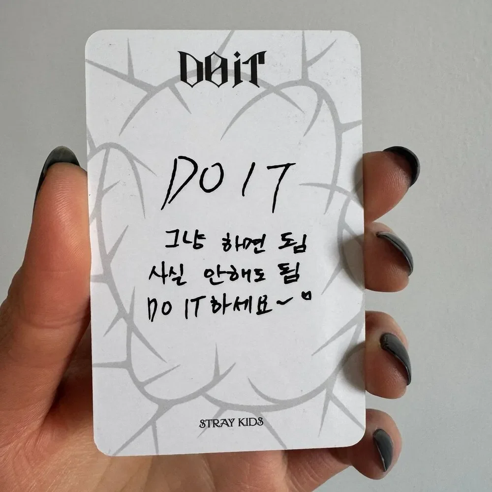 Stray Kids Hyunjin Do It album photocard 